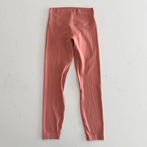 lululemon align 25” coral